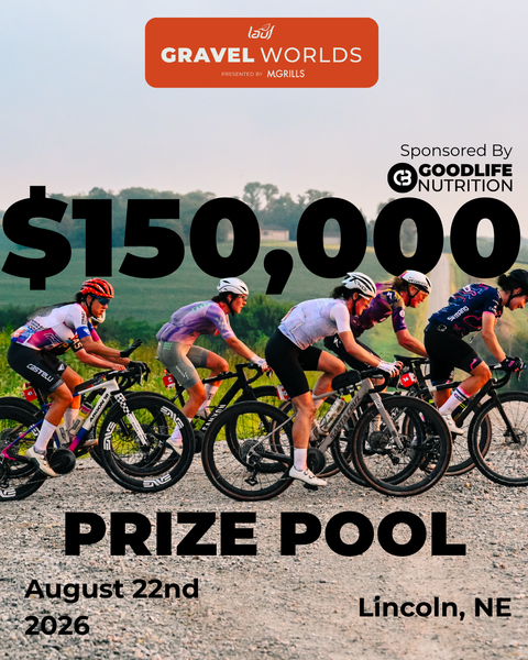 GOODLIFE Nutrition Announces $150,000 Prize Pool for Gravel Worlds